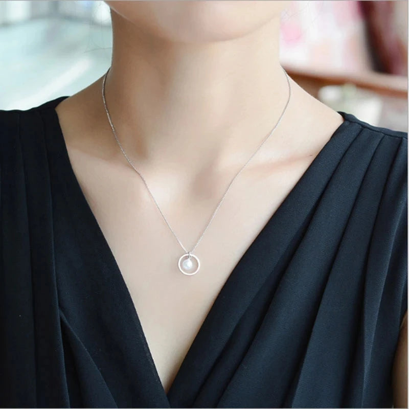 Wholesale Statement Necklace for Women Jewelry Gifts Wedding Party Necklace Female Bride Necklaces & Pendant With Gift Box Kolye