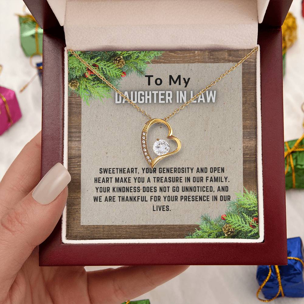 Luminescent Love Daughter-in-Law Pendant"