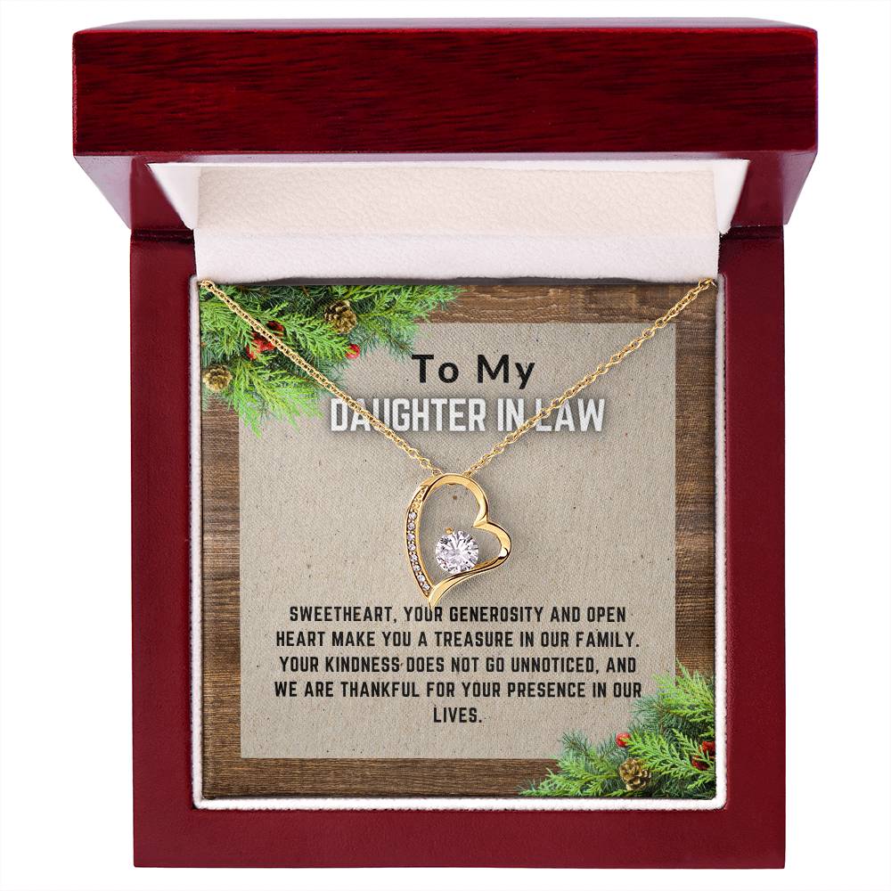 Luminescent Love Daughter-in-Law Pendant"