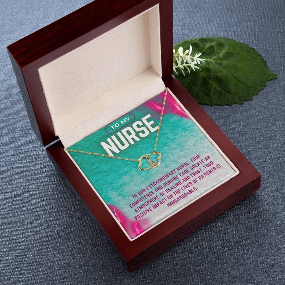 Eternal Comfort: Nurse Appreciation Necklace"