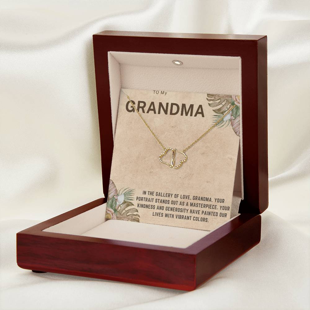 Vintage Splendor: Grandma Cameo Locket