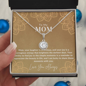 Mom's Eternal Love Knot Pendant: A Symbol of Forever