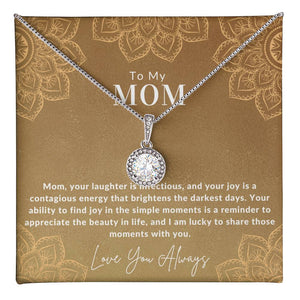 Mom's Eternal Love Knot Pendant: A Symbol of Forever