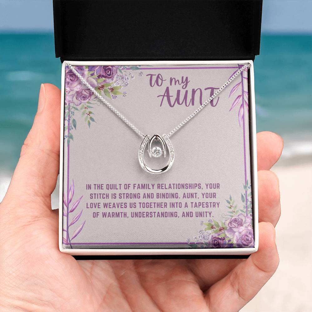 Luminescent Love Treasure Aunt Necklace