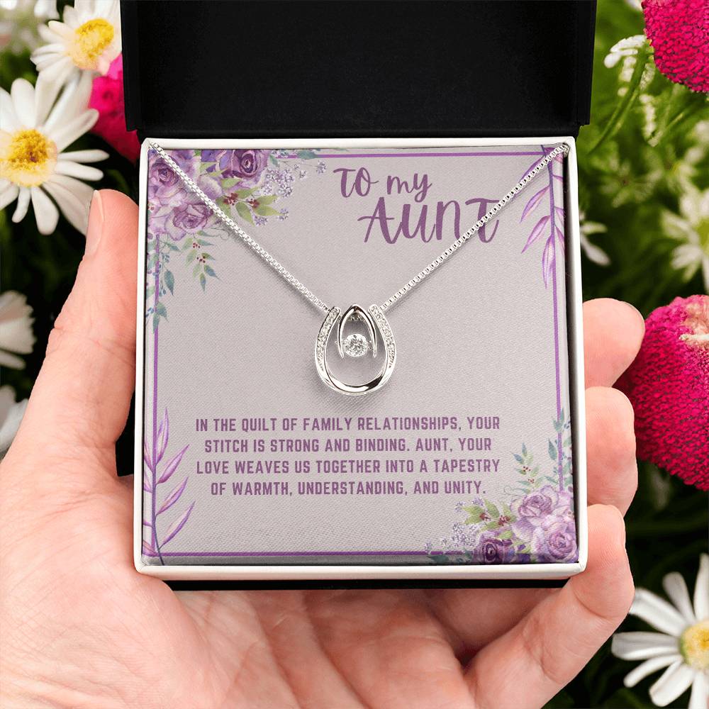 Luminescent Love Treasure Aunt Necklace