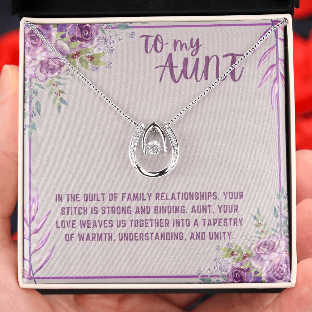 Luminescent Love Treasure Aunt Necklace