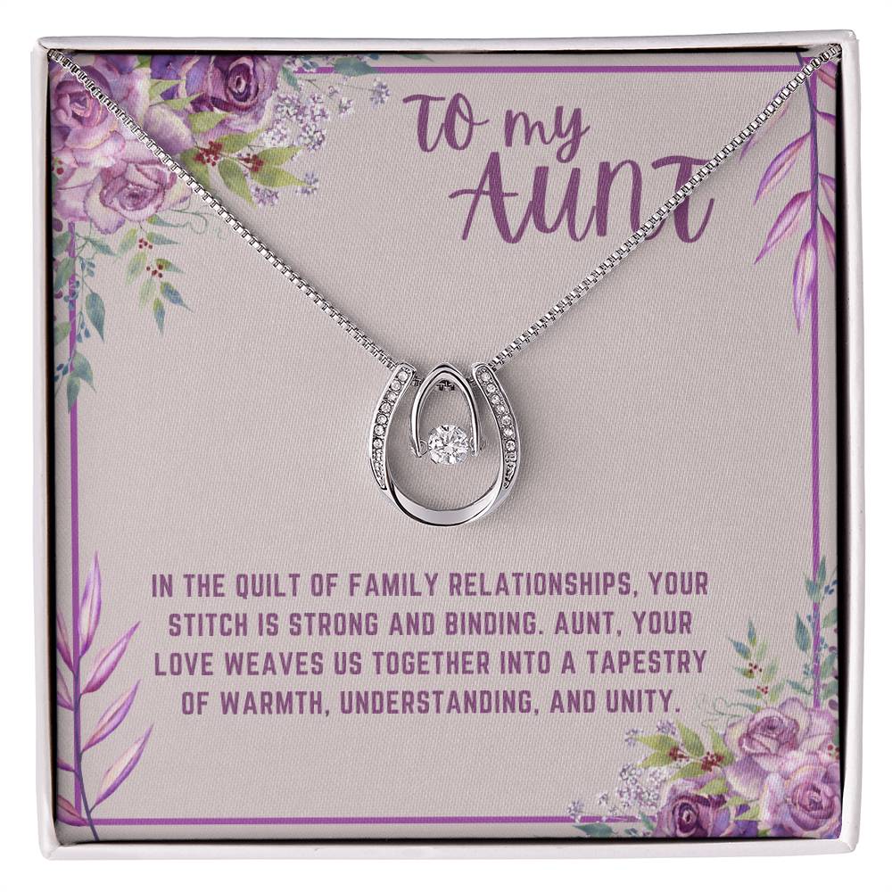 Luminescent Love Treasure Aunt Necklace