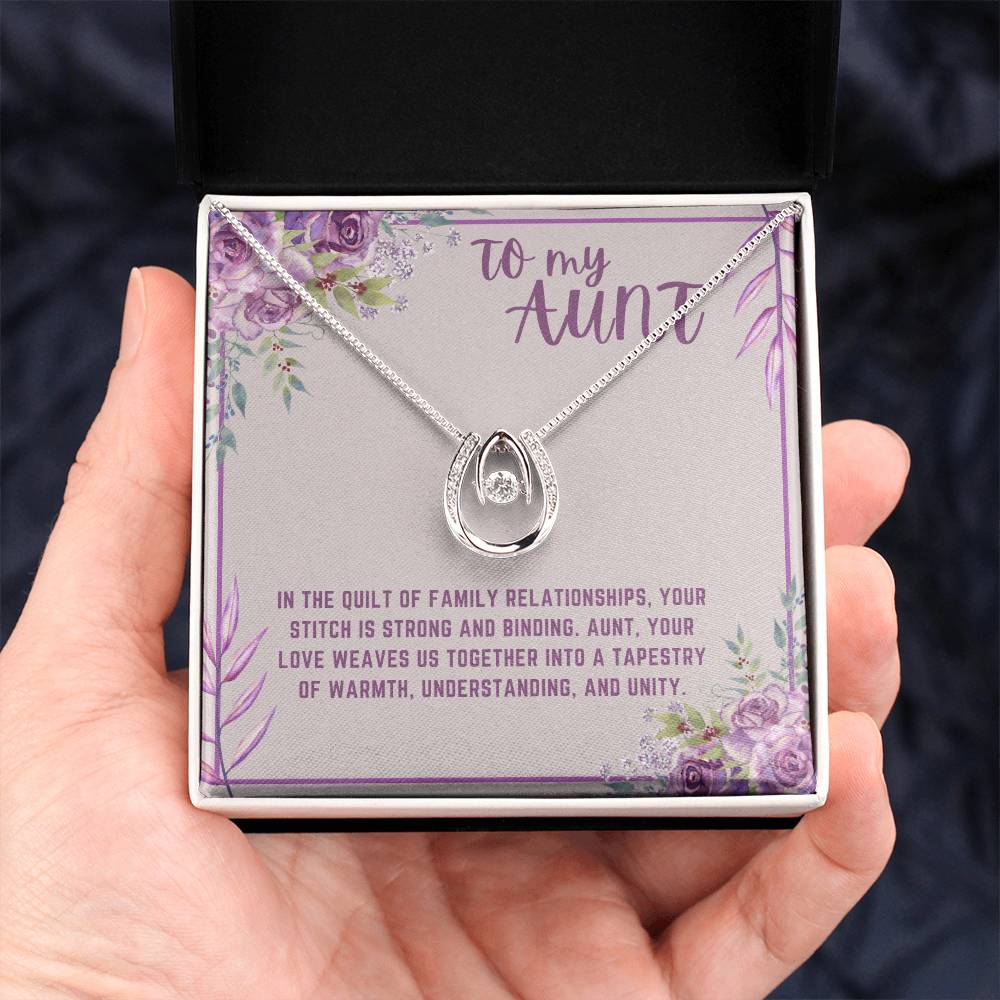 Luminescent Love Treasure Aunt Necklace