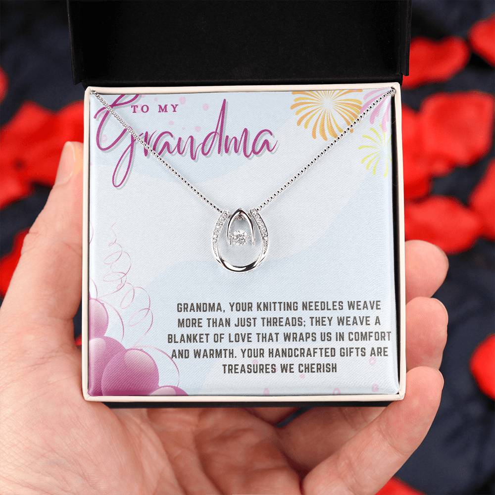 A Grandma's Embrace: Zircona Bar Necklace