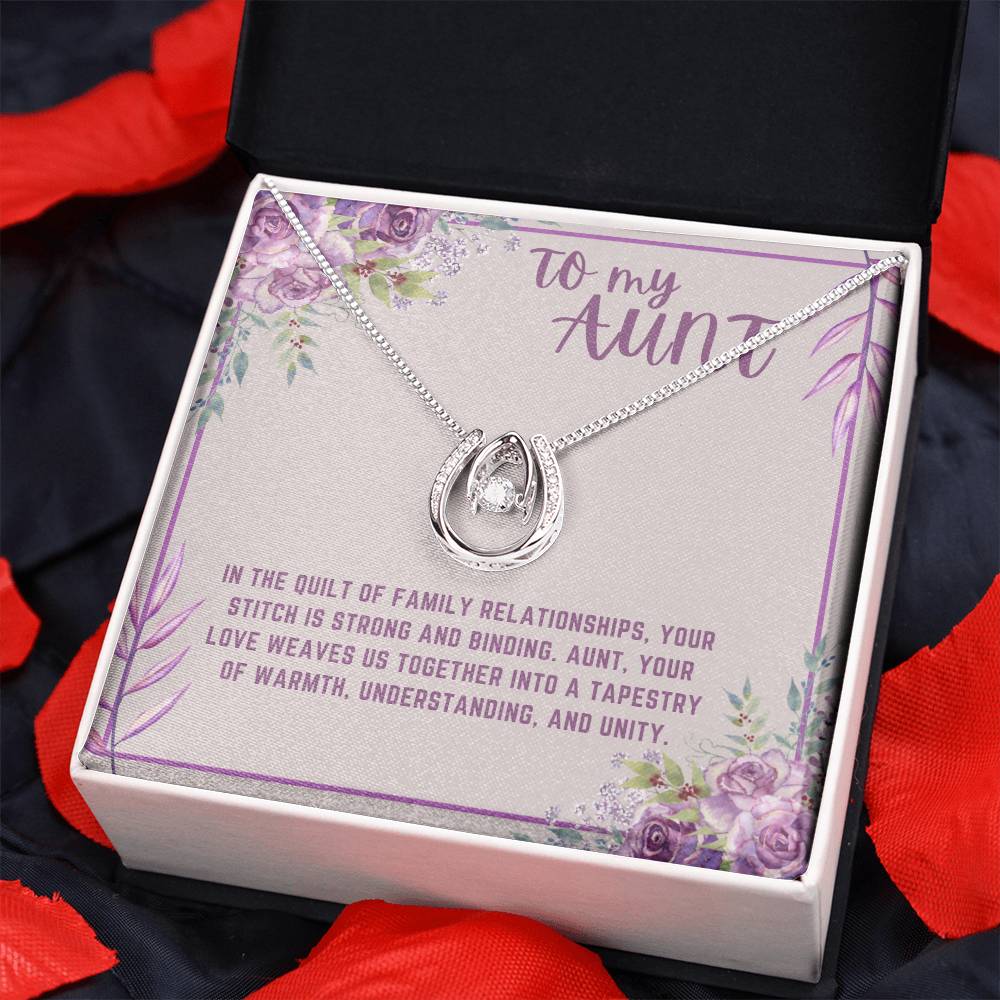 Luminescent Love Treasure Aunt Necklace