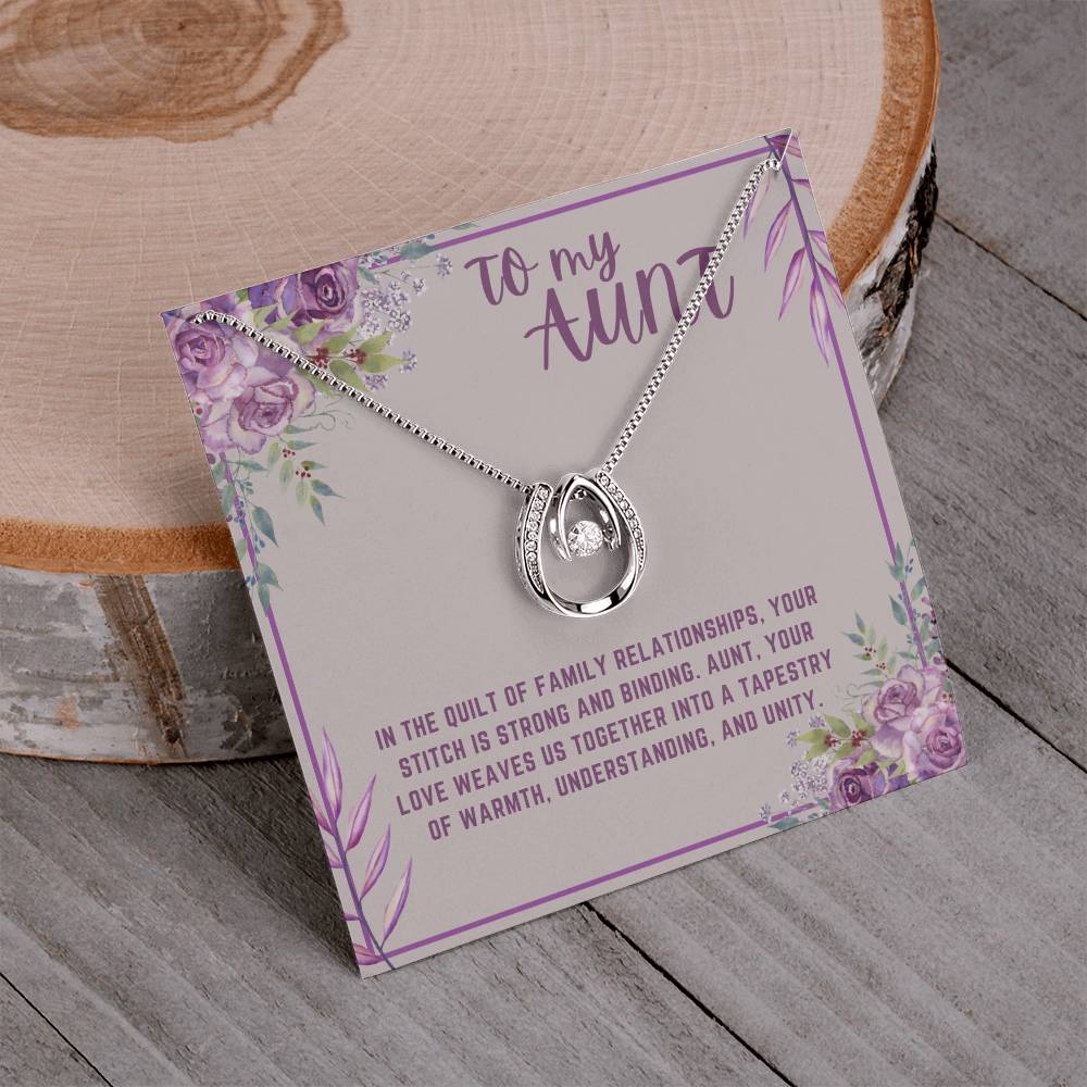 Luminescent Love Treasure Aunt Necklace