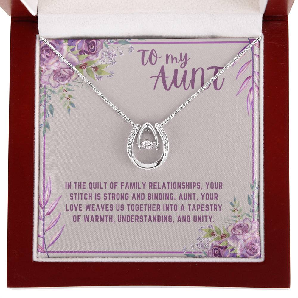 Luminescent Love Treasure Aunt Necklace