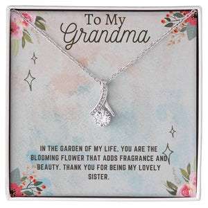Lustrous Love: Grandma Pearl Cluster Pendant