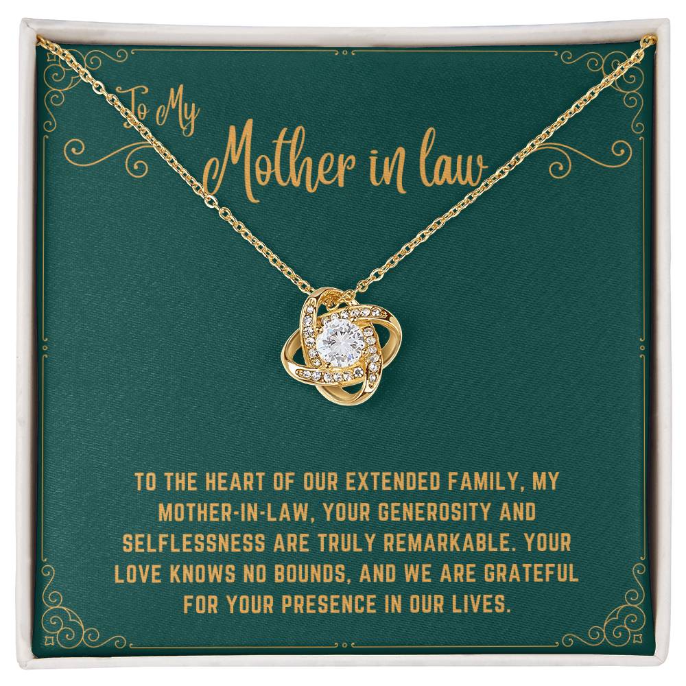 Ocean's Embrace: Mother-in-Law Mermaid Necklacee