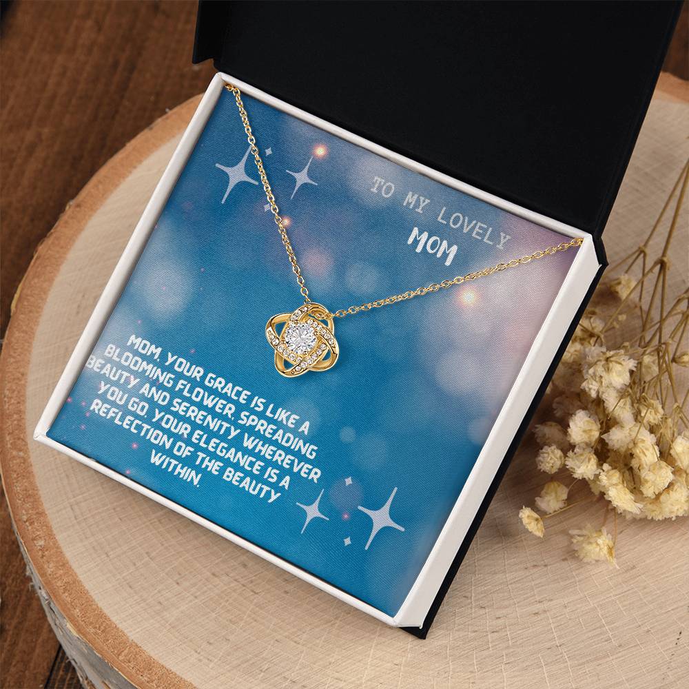 Radiant Starlight Pendant for Mom's Shining Love