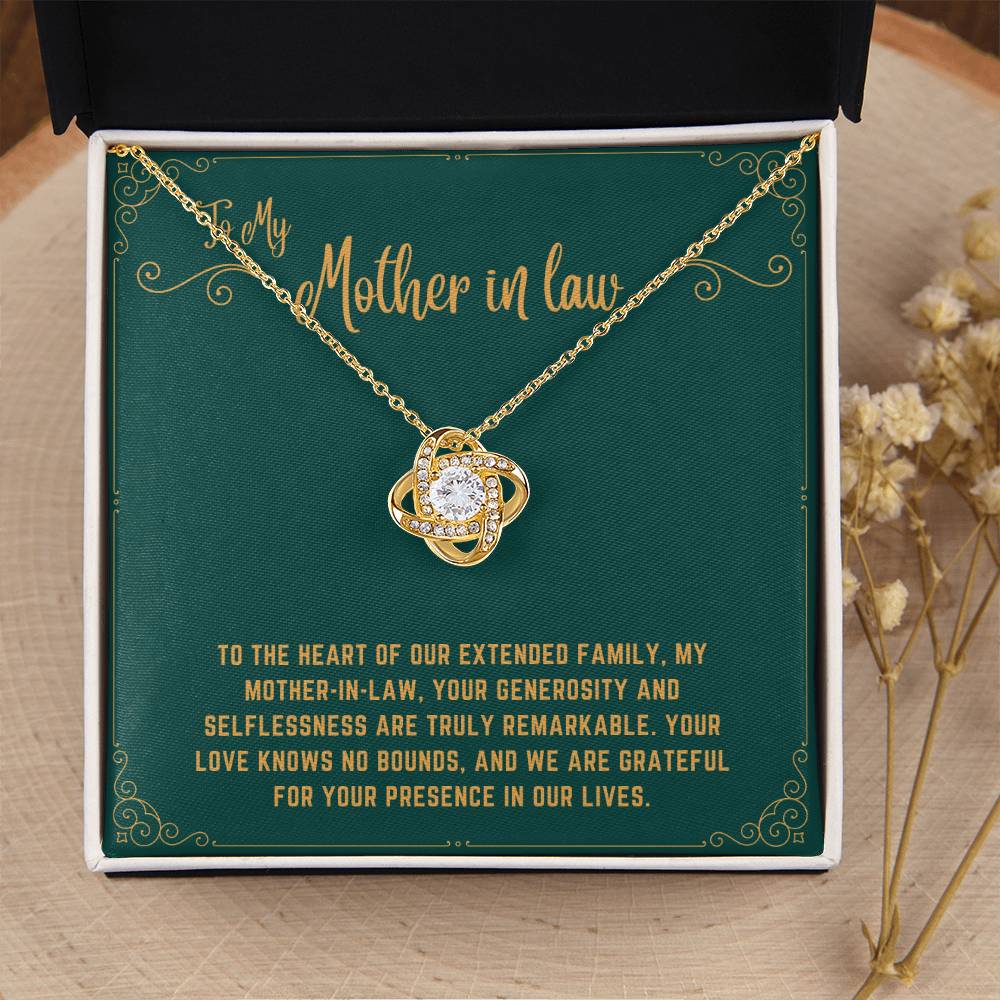 Ocean's Embrace: Mother-in-Law Mermaid Necklacee