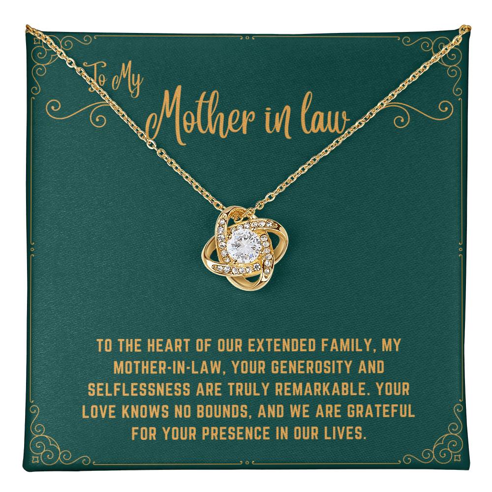 Ocean's Embrace: Mother-in-Law Mermaid Necklacee