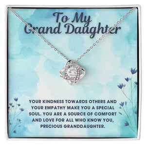 Golden Radiance Grand Love Grand Daughter Necklace