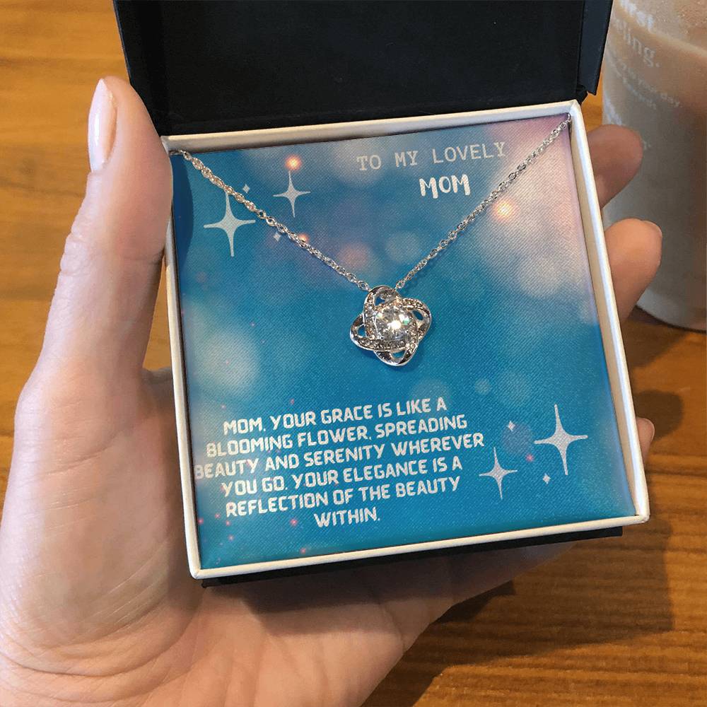 Radiant Starlight Pendant for Mom's Shining Love