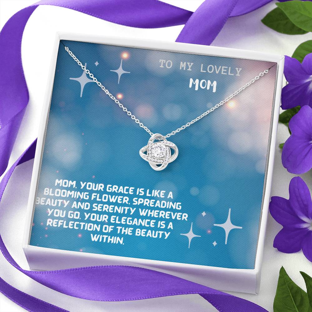 Radiant Starlight Pendant for Mom's Shining Love