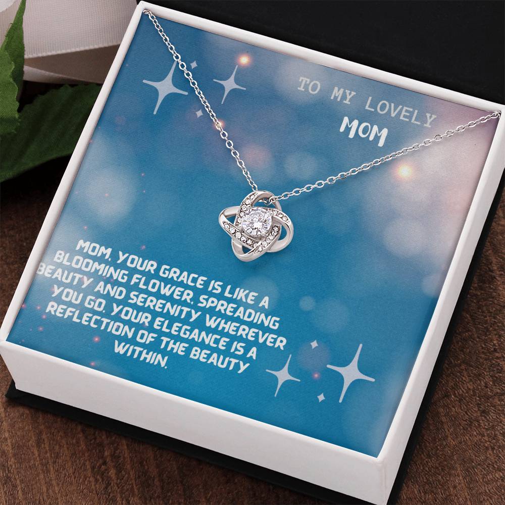 Radiant Starlight Pendant for Mom's Shining Love