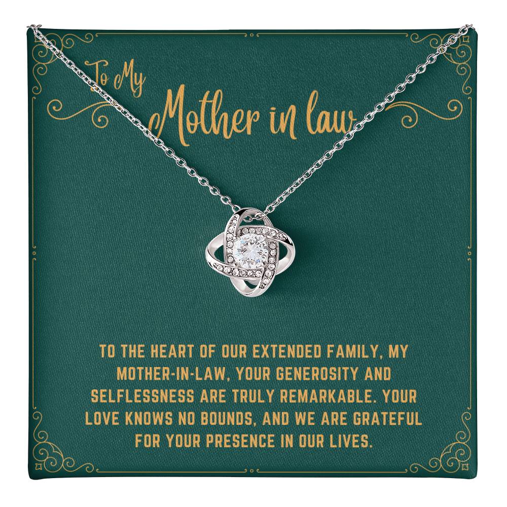 Ocean's Embrace: Mother-in-Law Mermaid Necklacee