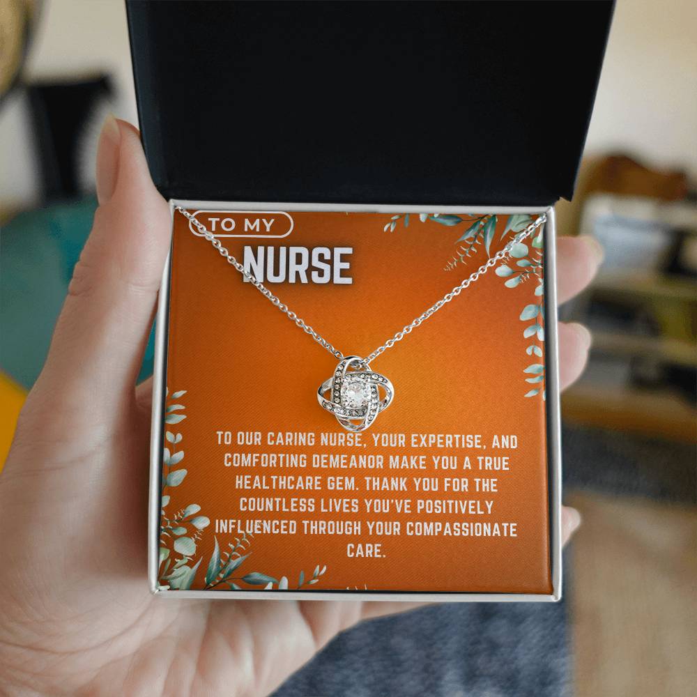 Radiant Recognition: Nurse Appreciation Necklace