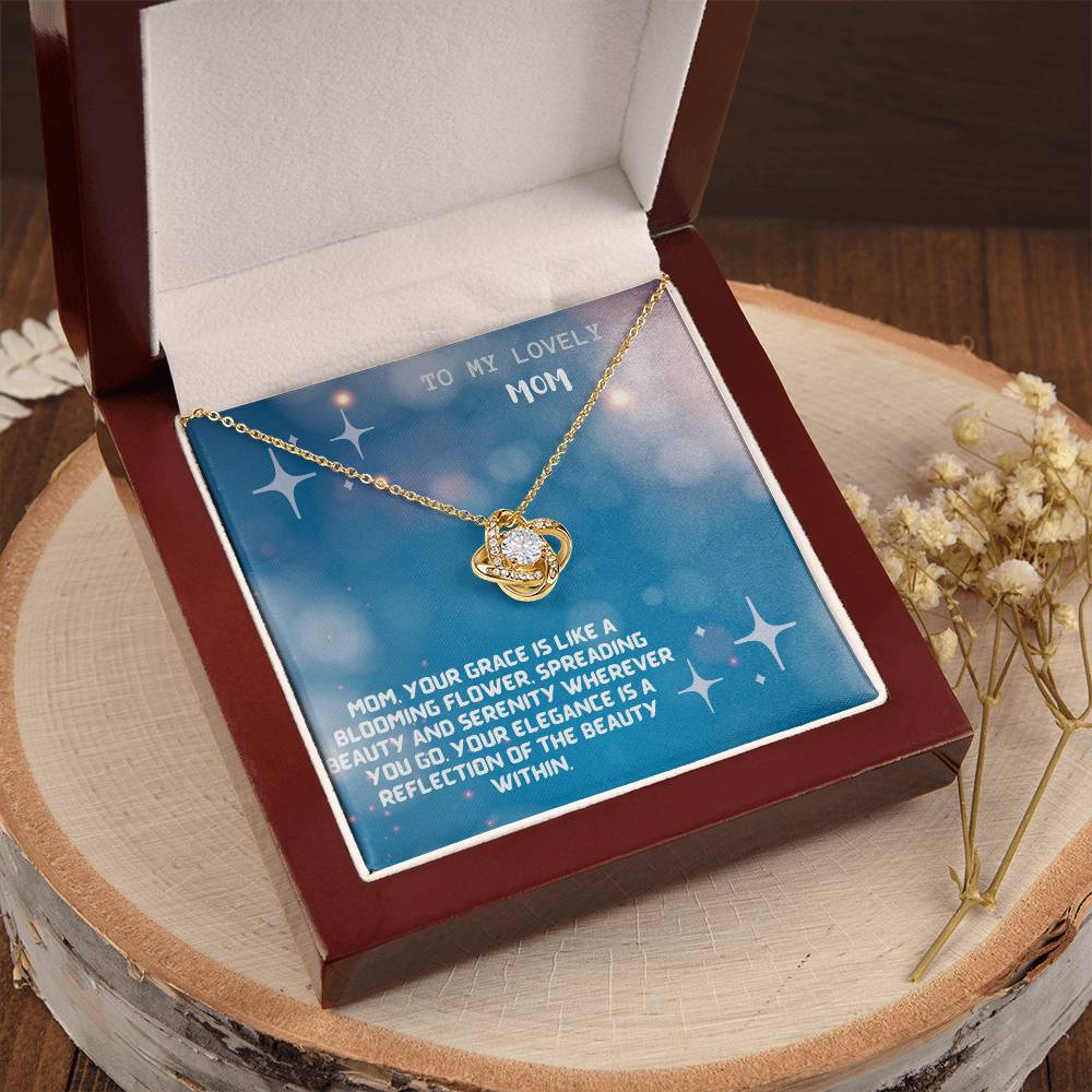 Radiant Starlight Pendant for Mom's Shining Love