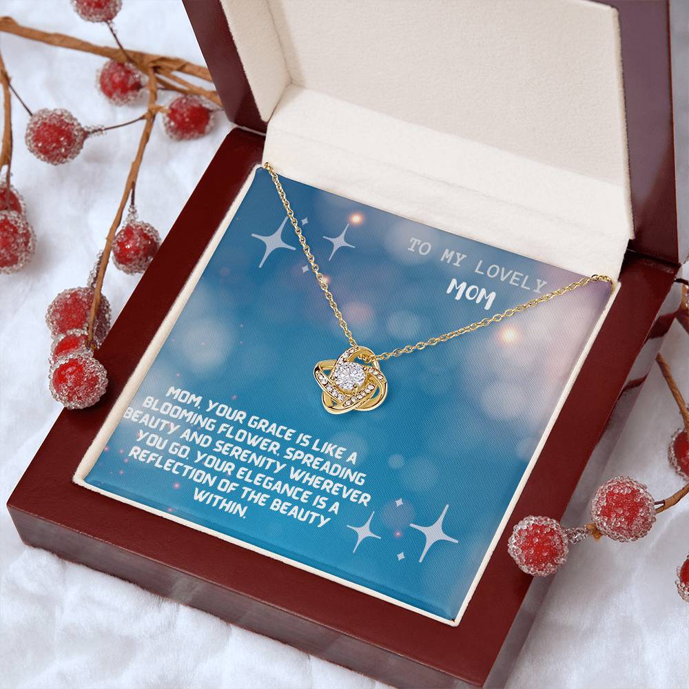 Radiant Starlight Pendant for Mom's Shining Love