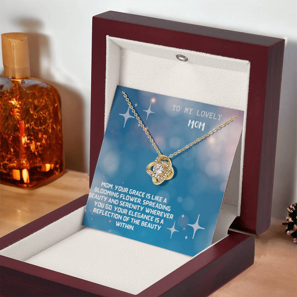 Radiant Starlight Pendant for Mom's Shining Love