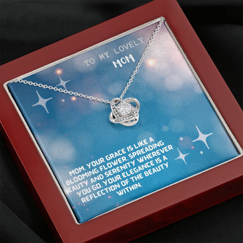 Radiant Starlight Pendant for Mom's Shining Love