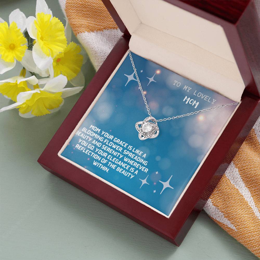 Radiant Starlight Pendant for Mom's Shining Love