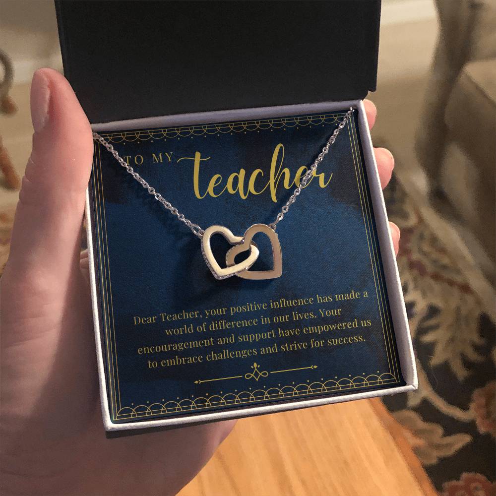 Star Teacher Tribute: Celestial-Inspired Necklace Gift