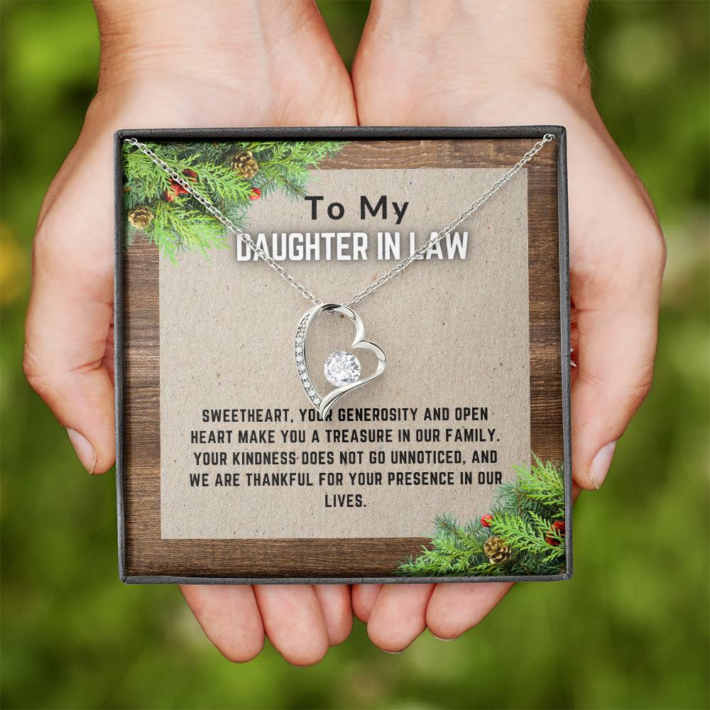 Luminescent Love Daughter-in-Law Pendant"