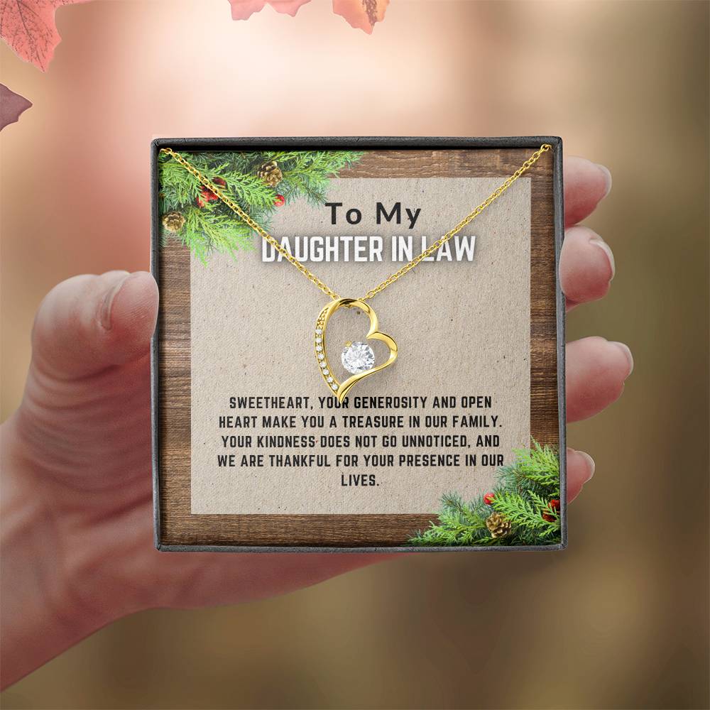 Luminescent Love Daughter-in-Law Pendant"