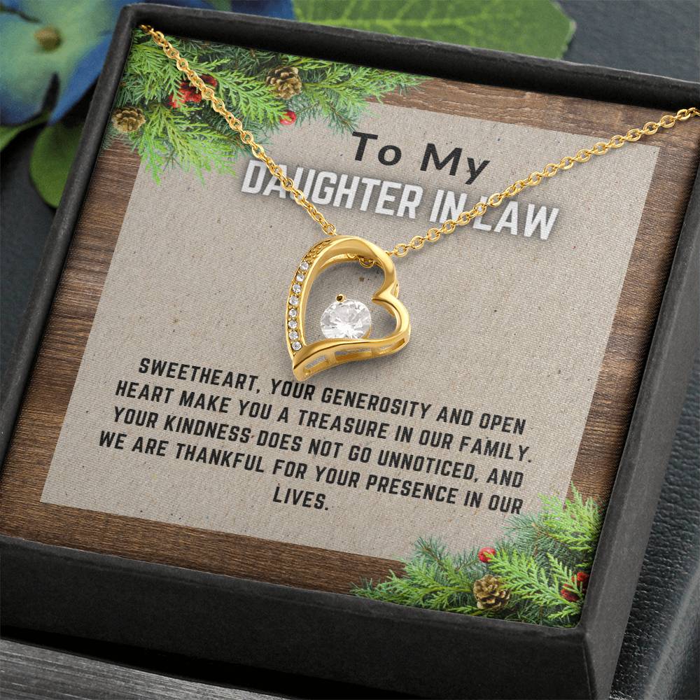 Luminescent Love Daughter-in-Law Pendant"