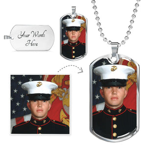 Personalized Dog Tag Photo