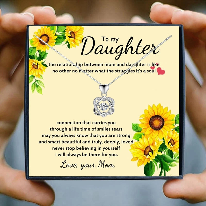 Mother-Daughter Love: Fashion Jewelry Gift for Daughter's