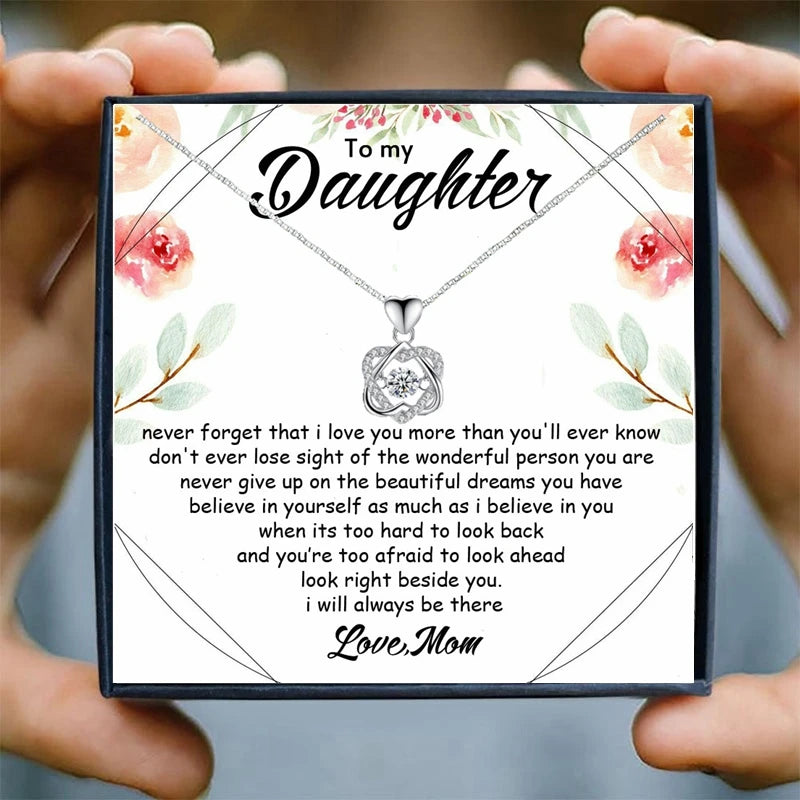 Mother-Daughter Love: Fashion Jewelry Gift for Daughter's